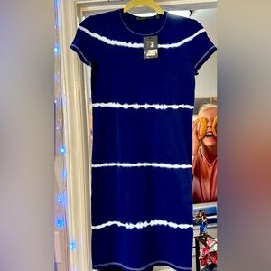 NWT 💕 ATM Navy Tie Dye Dress 😍